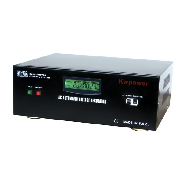 Stabilizzatore di tensione DVD5000VA LCD 160V-250V